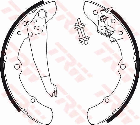 Brake Shoe Set