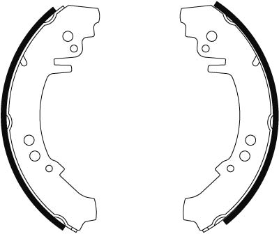 Brake Shoe Set 2