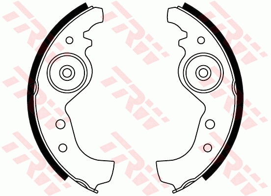 Brake Shoe Set 3