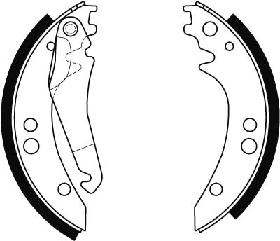 Brake Shoe Set 2