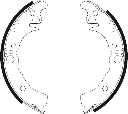 Brake Shoe Set 2