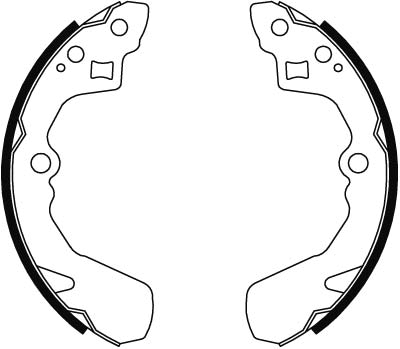 Brake Shoe Set 2