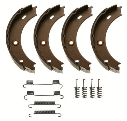 Brake Shoe Set, parking brake
