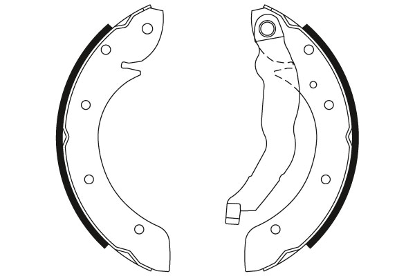 Brake Shoe Set 2