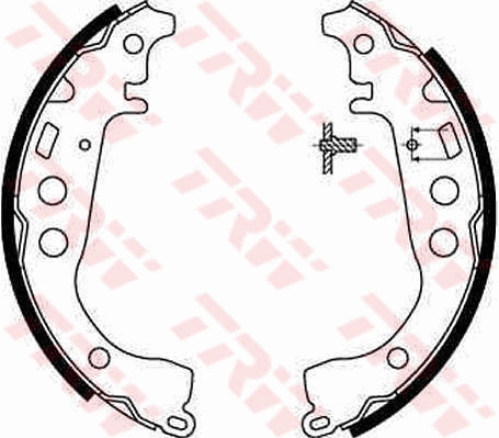 TRW GS8673 Brake Shoe Set...