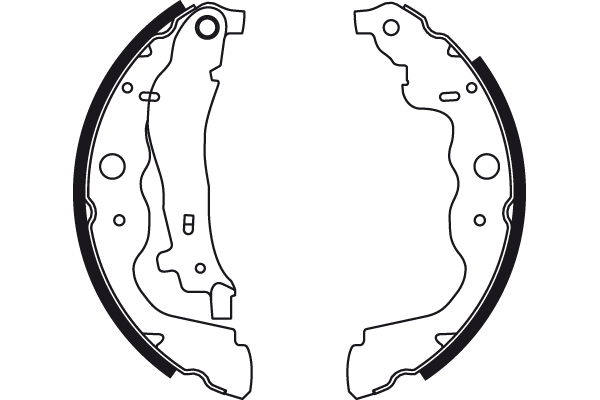Brake Shoe Set 2