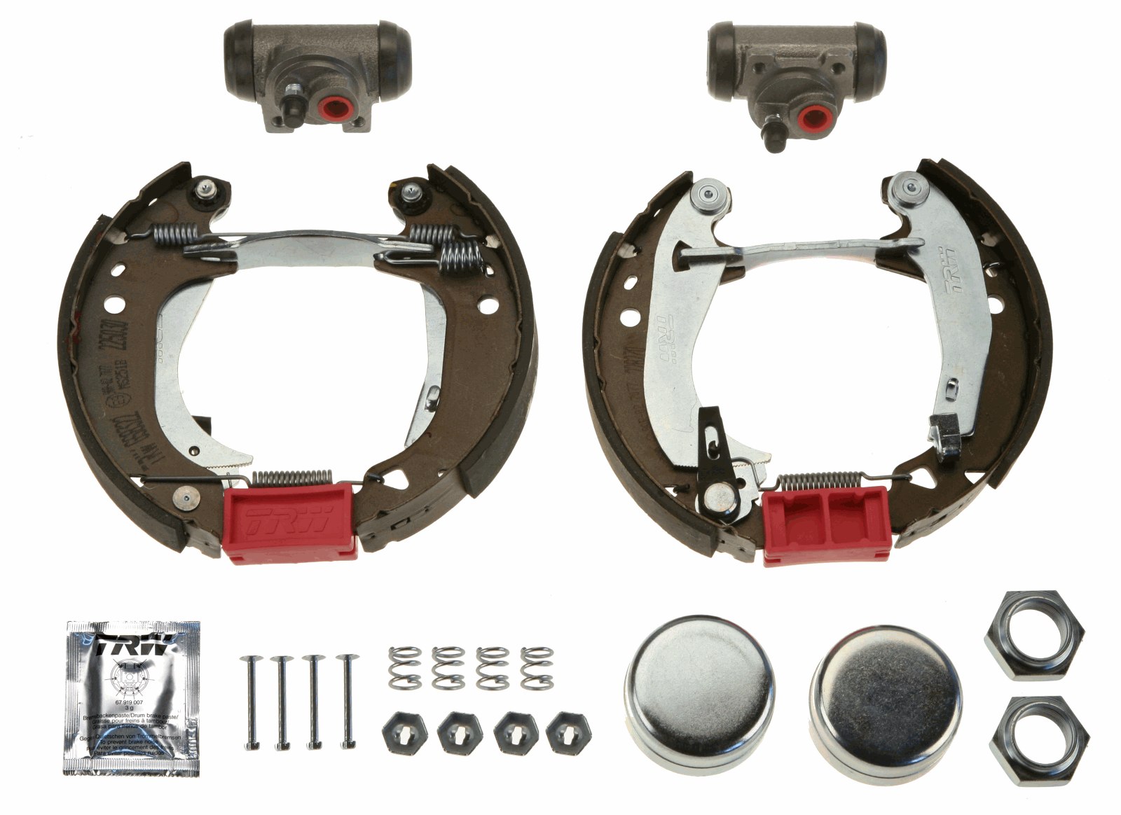TRW GSK1142 Superkit Σετ σιαγόνων φρένων for CITROËN PEUGEOT