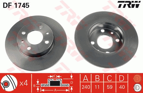 Brake Kit, disc brake 2