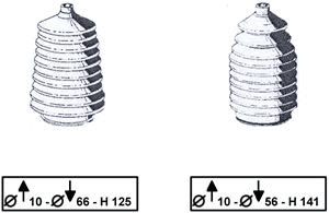 Bellow Kit, steering