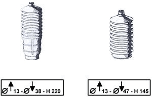Bellow Kit, steering