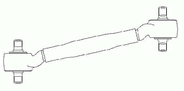Control/Trailing Arm, wheel suspension
