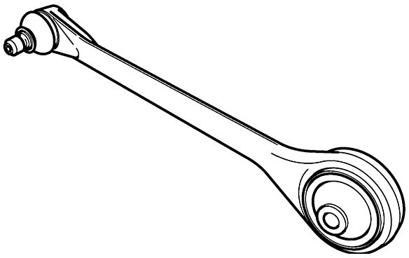 Control/Trailing Arm, wheel suspension