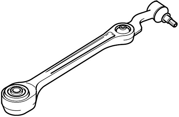 Control/Trailing Arm, wheel suspension