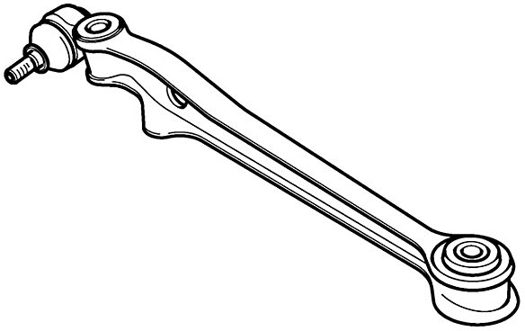 Control/Trailing Arm, wheel suspension