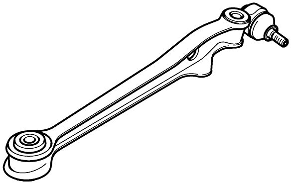 Control/Trailing Arm, wheel suspension