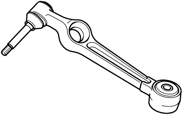 Control/Trailing Arm, wheel suspension