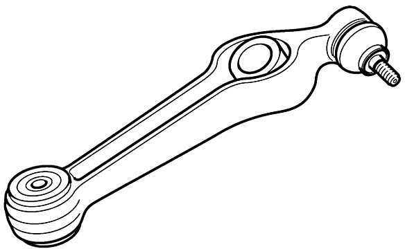 Control/Trailing Arm, wheel suspension
