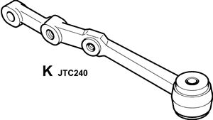 Control/Trailing Arm, wheel suspension