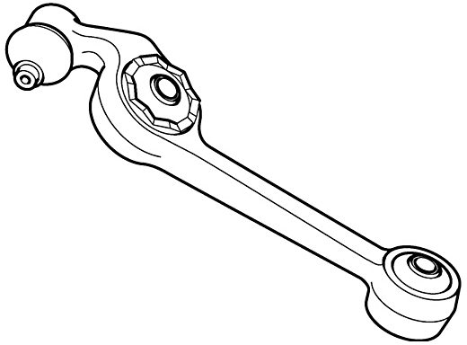 Control/Trailing Arm, wheel suspension