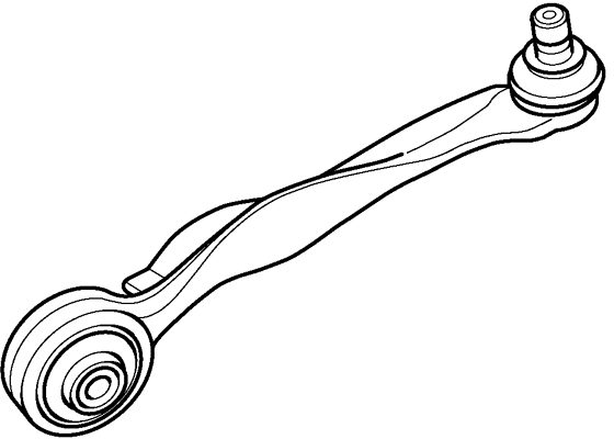 Control/Trailing Arm, wheel suspension