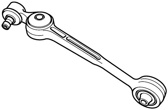 Control/Trailing Arm, wheel suspension