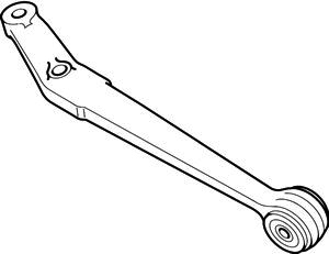 Control/Trailing Arm, wheel suspension