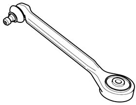 Control/Trailing Arm, wheel suspension
