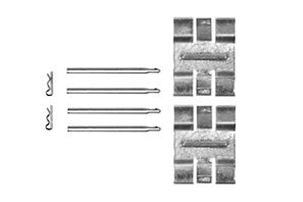 Accessory Kit, disc brake pad