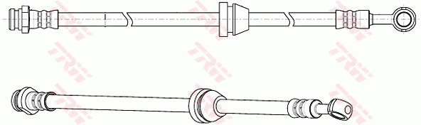 TRW PHD947 Brake Hose for...