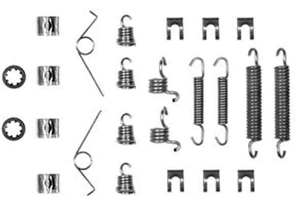 Accessory Kit, brake shoes