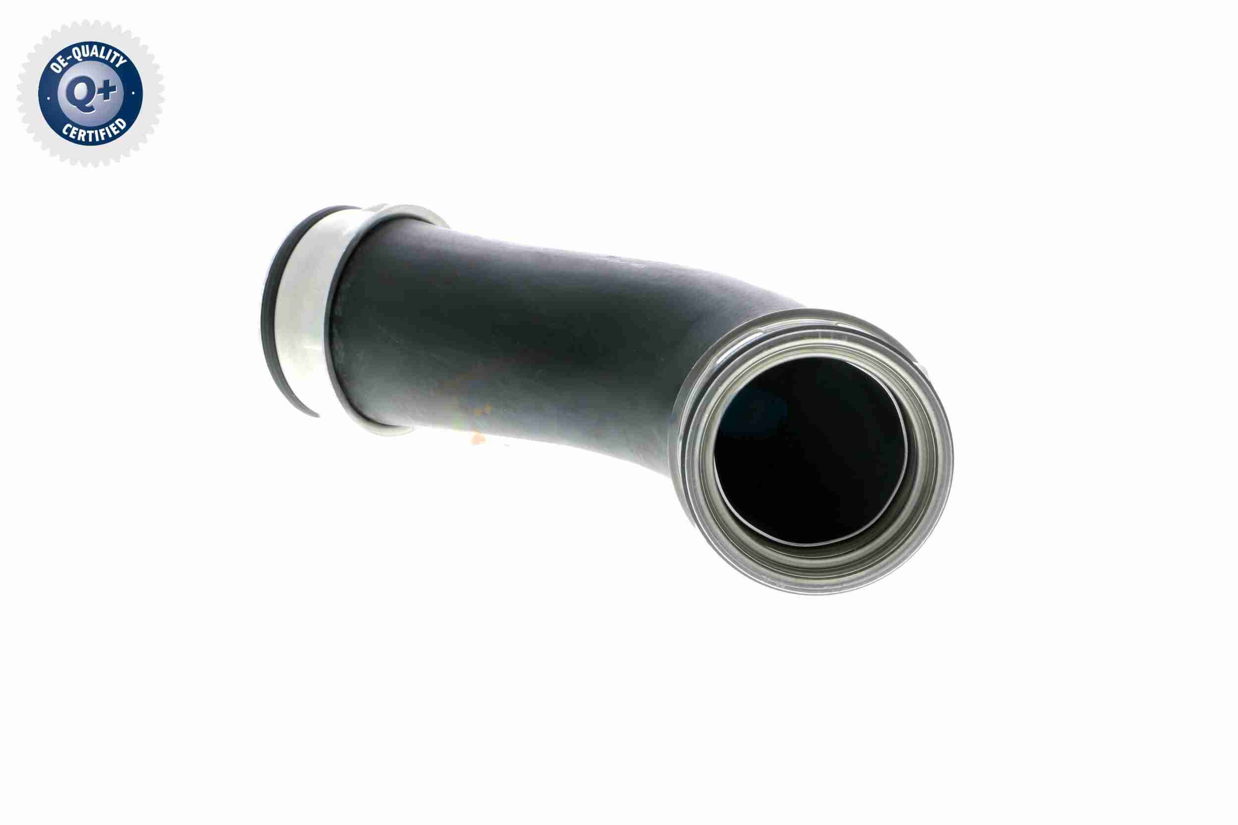 VAICO V10-2856 Q+, original equipment manufacturer quality Ελαστ. σωλ. αέρα υπερπλήρωσης από την πλευρά της μηχανής αριστερά for