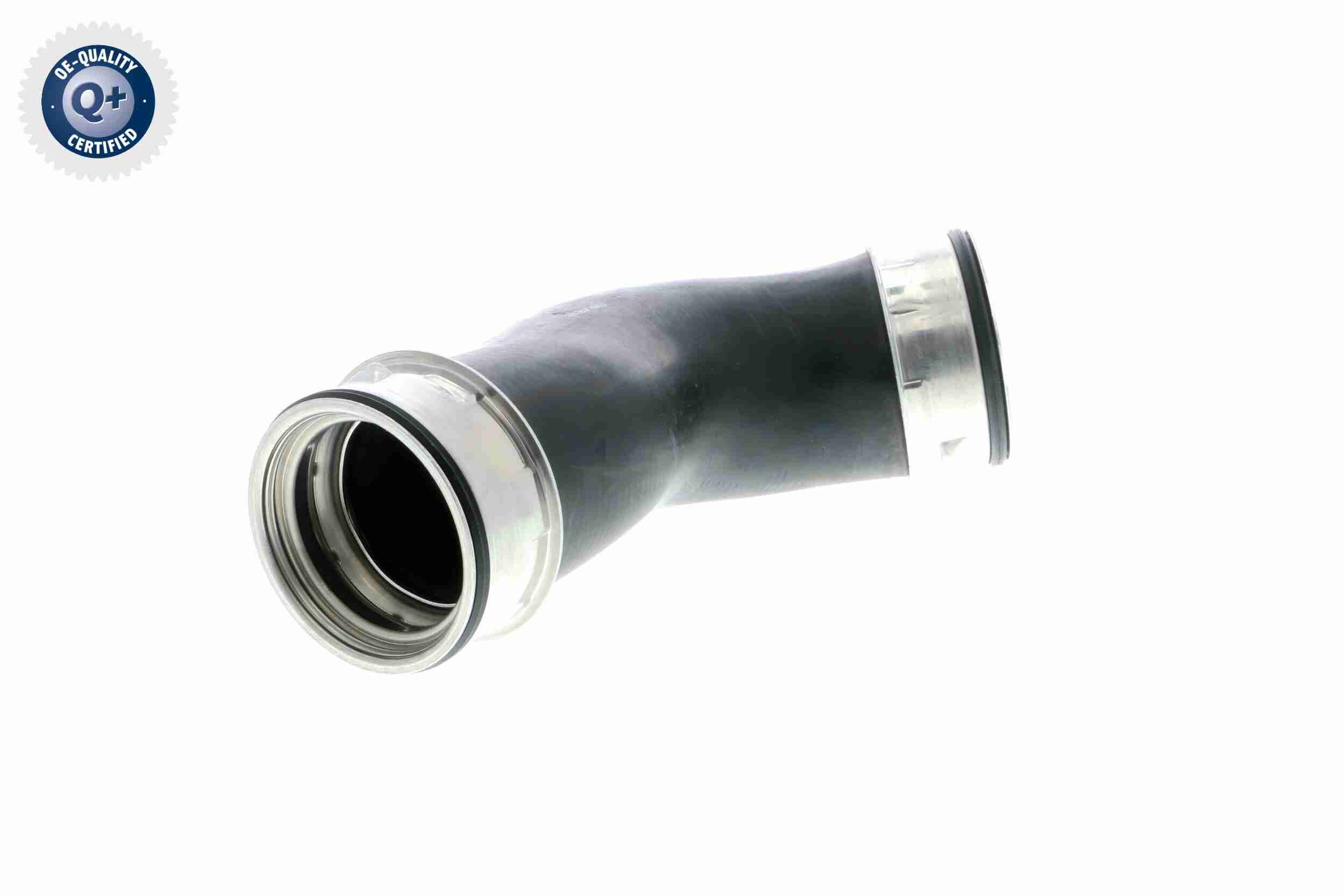 VAICO V10-2856 Q+, original equipment manufacturer quality Ελαστ. σωλ. αέρα υπερπλήρωσης από την πλευρά της μηχανής αριστερά for