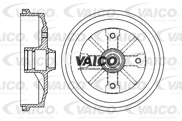 VAICO V10-60006 Brzdový buben