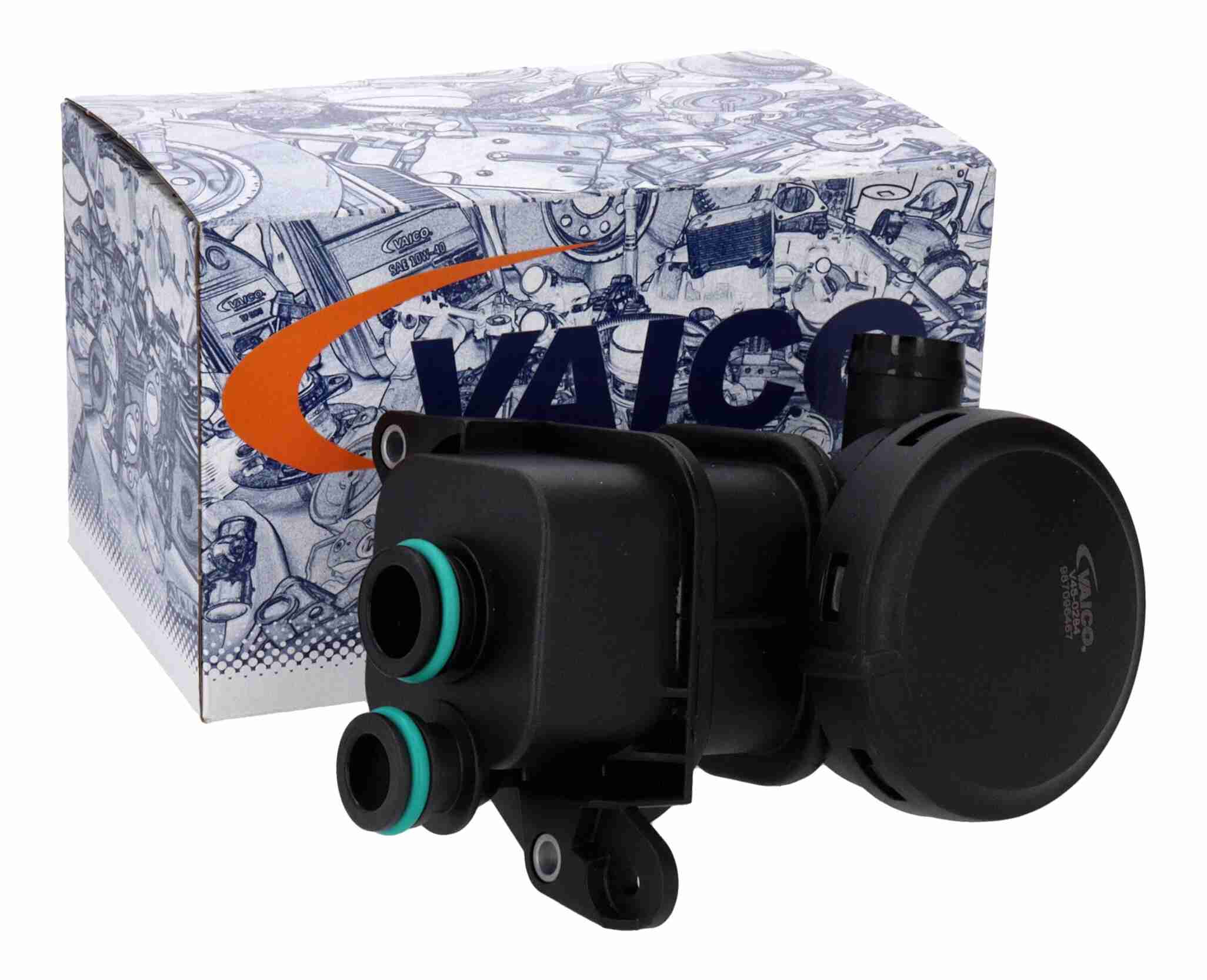 VAICO V45-0284 Original VAICO Quality Διαχωριστής λαδιού, αναπνοή του στροφαλοθαλάμου for PORSCHE