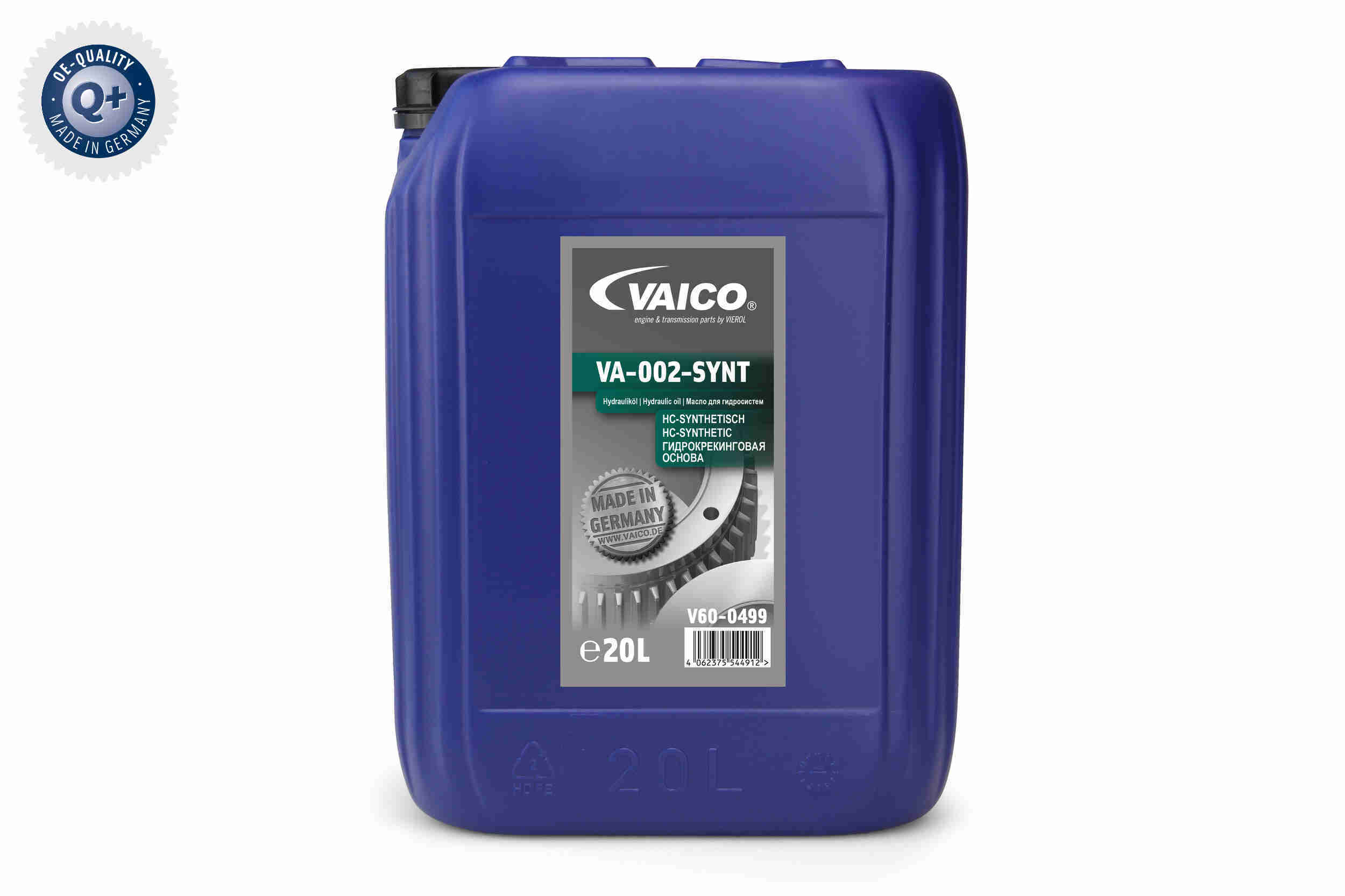 VAICO V60-0499 Green Mobility Parts Υδραυλ. λάδι for ALFA ROMEO ALPINA ASTON MARTIN AUDI BENTLEY BMW CADILLAC CHEVROLET CHRYSLER