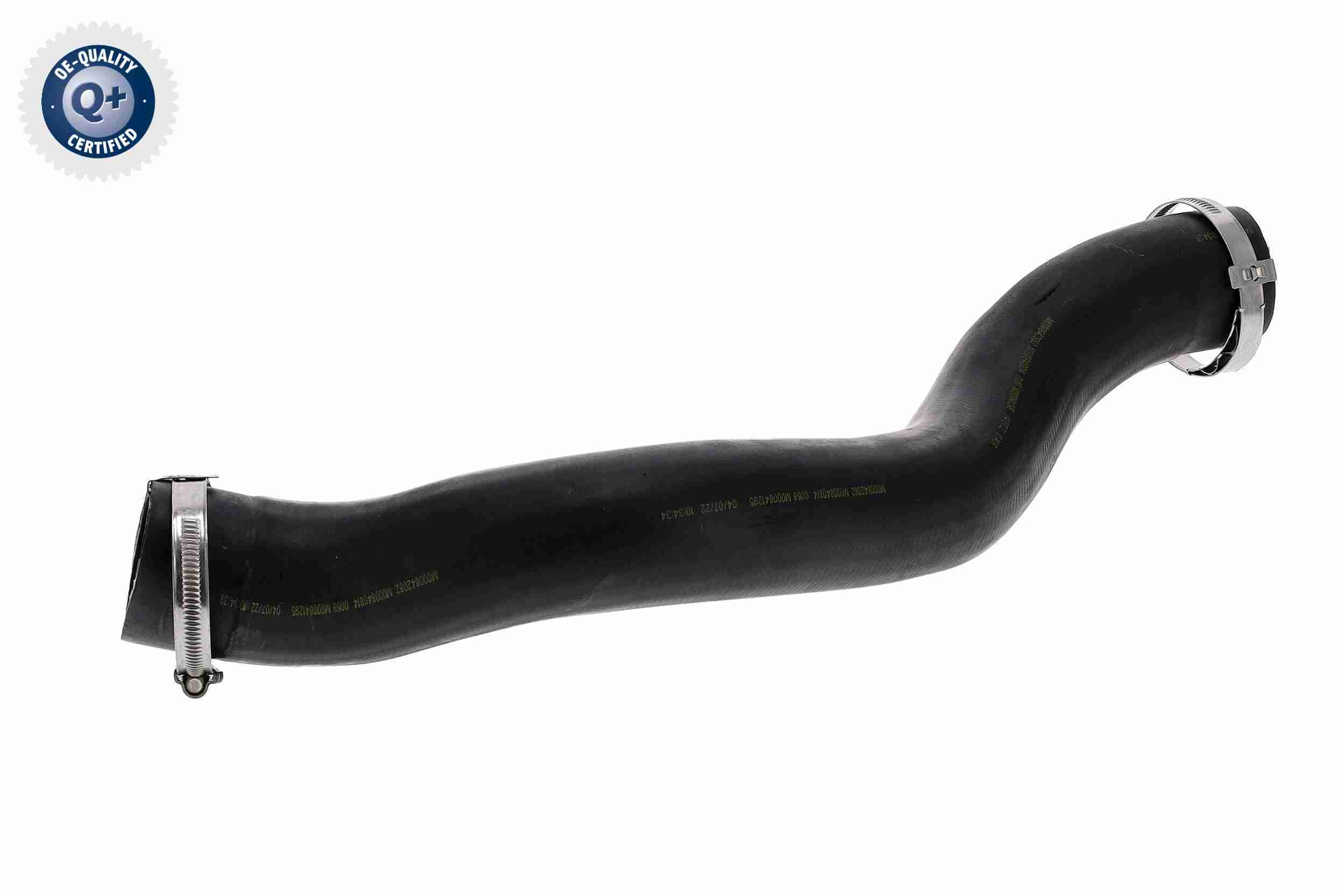 VAICO V95-0611 Q+, original equipment manufacturer quality Ελαστ. σωλ. αέρα υπερπλήρωσης for VOLVO