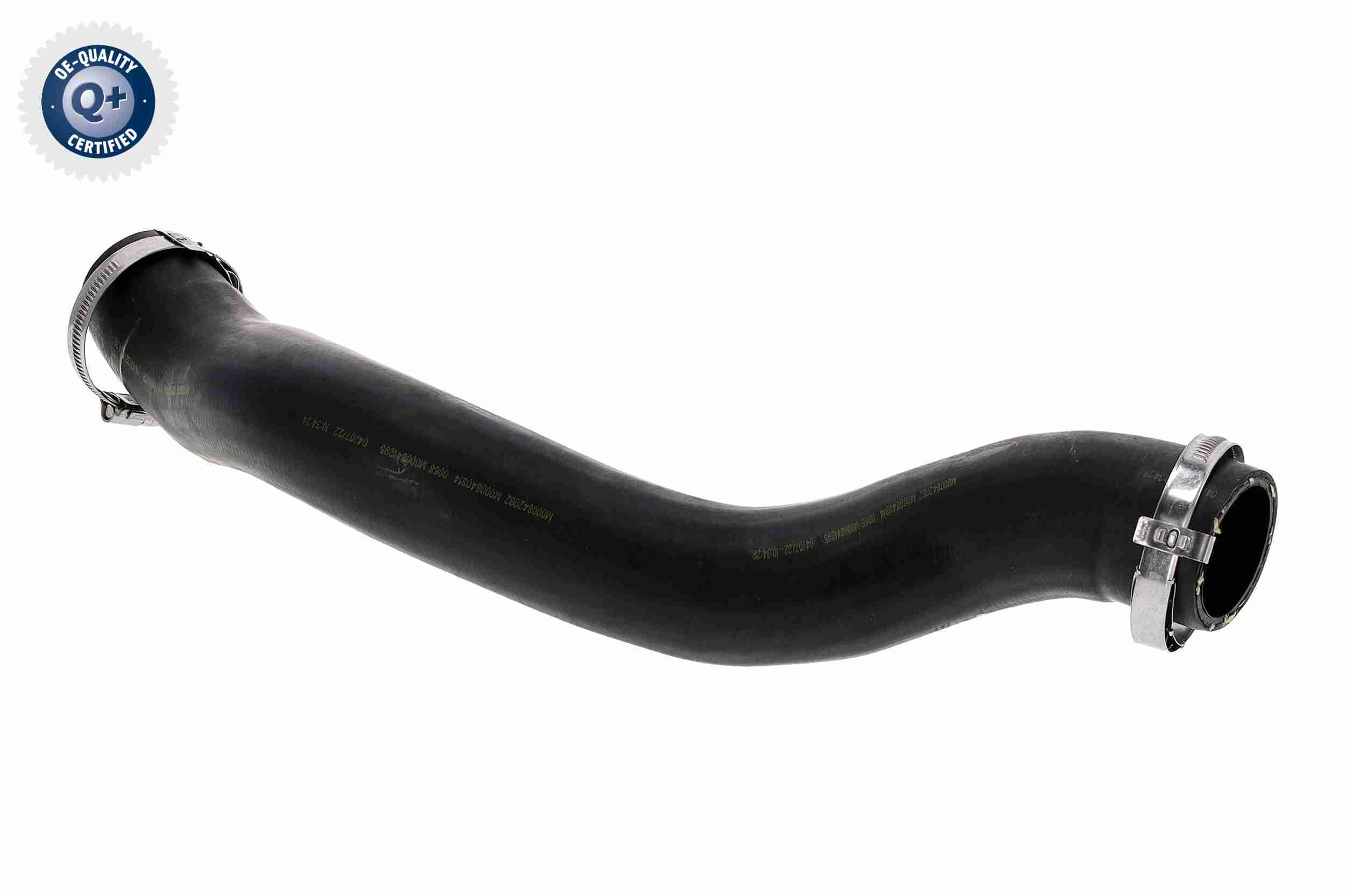 VAICO V95-0611 Q+, original equipment manufacturer quality Ελαστ. σωλ. αέρα υπερπλήρωσης for VOLVO