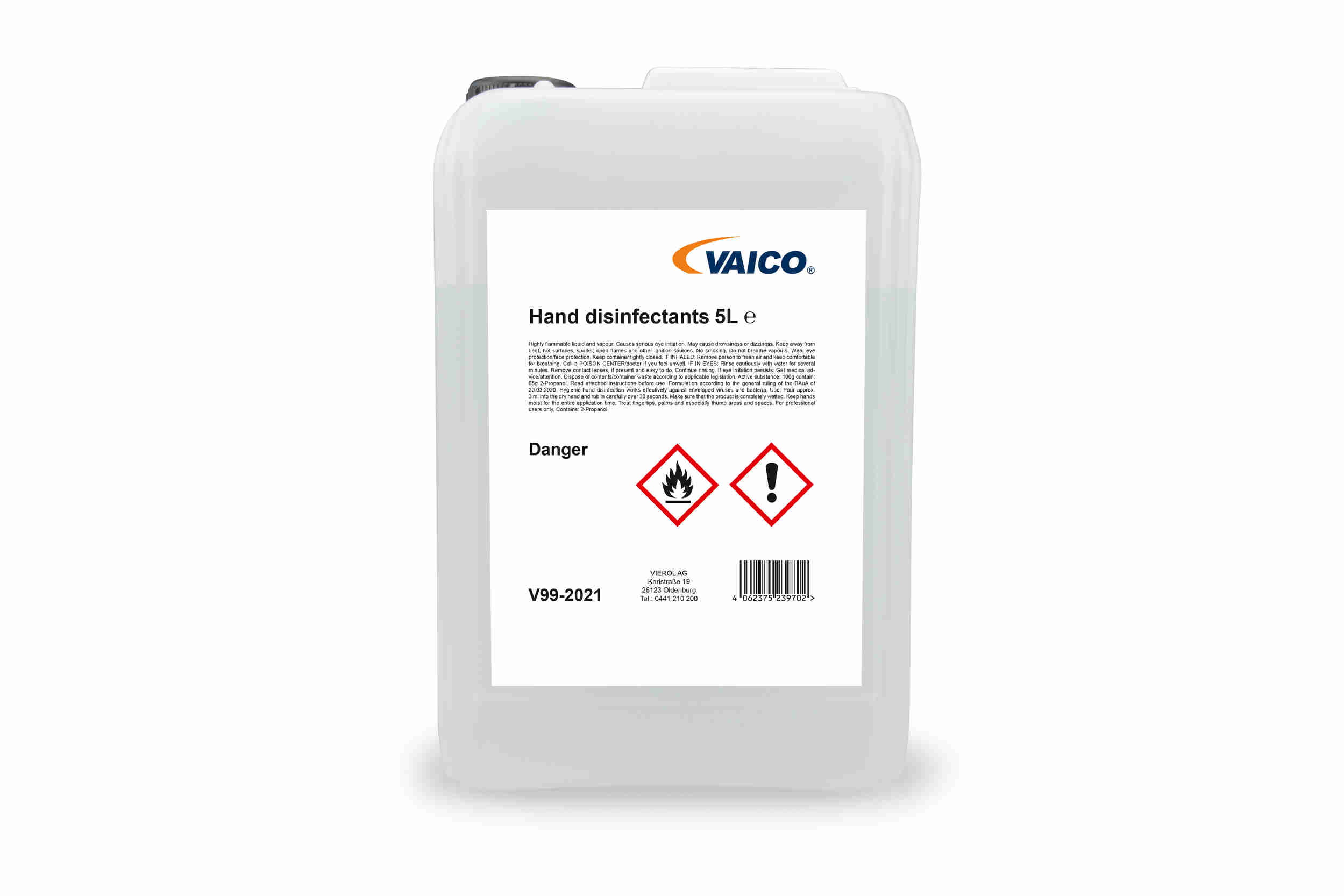 VAICO V99-2021 Original VAICO Quality Απολυμαντικό