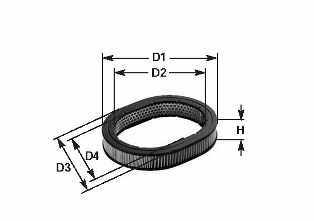 CLEAN FILTERS MA1038 Filtro...