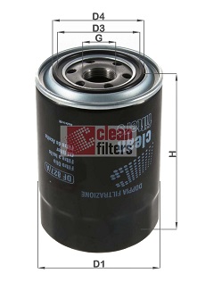 CLEAN FILTERS DF 827/A...