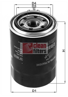 CLEAN FILTERS DF 863/A...