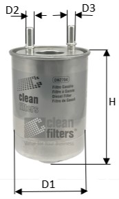 CLEAN FILTERS DN2704 Filtro...