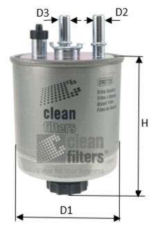 CLEAN FILTERS DN2725 Filtro...