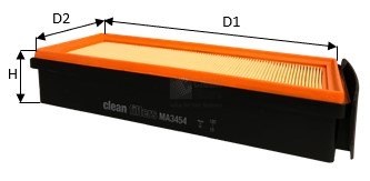 CLEAN FILTERS MA3454 Filtro...