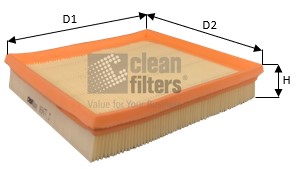 CLEAN FILTERS MA3477 Filtro...