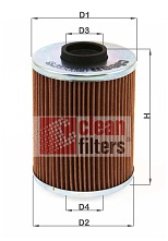 CLEAN FILTERS ML 490 Filtro...