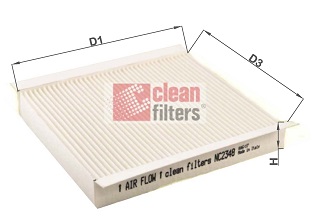 CLEAN FILTERS NC2348...