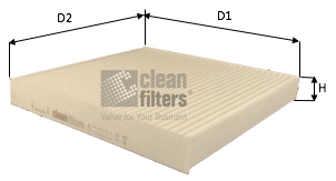 CLEAN FILTERS NC2392...