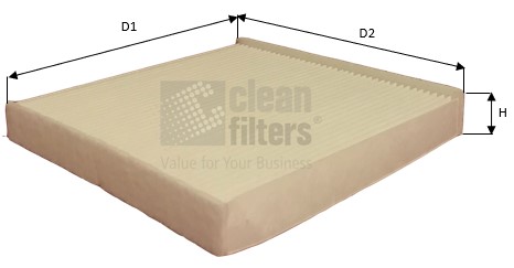 CLEAN FILTERS NC2422...