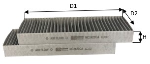 CLEAN FILTERS NC2427CA...